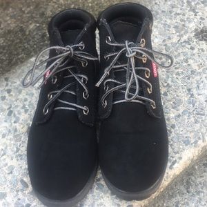 Black Levi’s boots